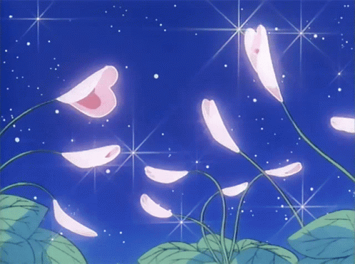 Anime Flowers GIF - Anime Flowers GIFs