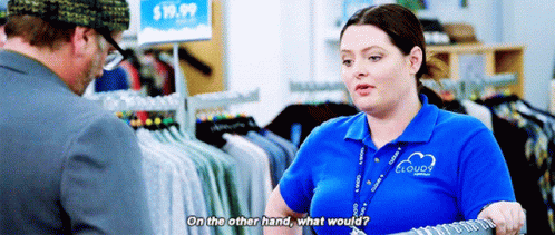Superstore Dina Fox GIF - Superstore Dina Fox On The Other Hand GIFs