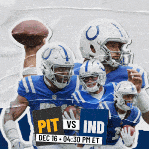 an advertisement for a football game between pittsburgh and indiana