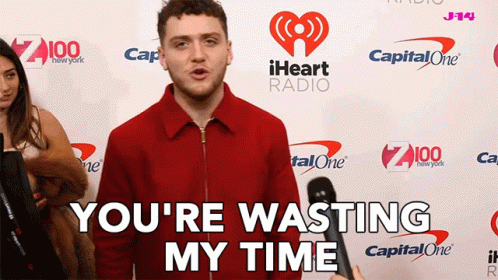 Youre Wasting My Time Waste Of Time GIF