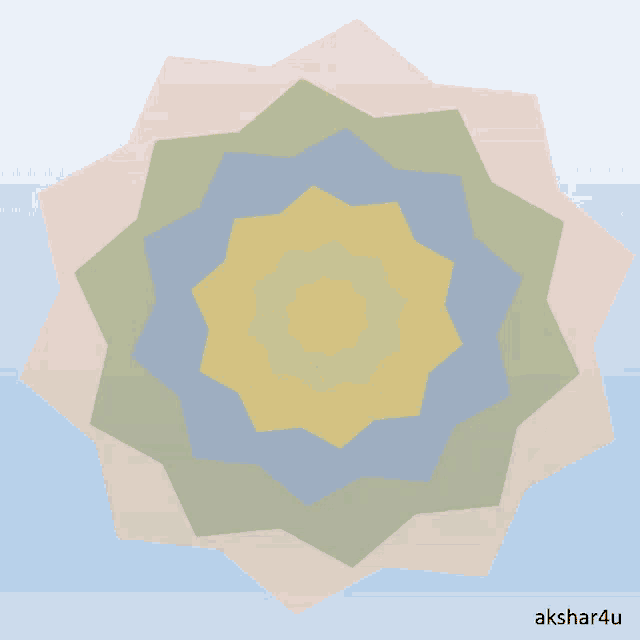 a colorful circle with the words ' akbar4u ' in the bottom right corner