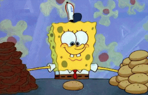 Spongebob Krabby Patty GIF - Spongebob Krabby Patty Hamburger GIFs