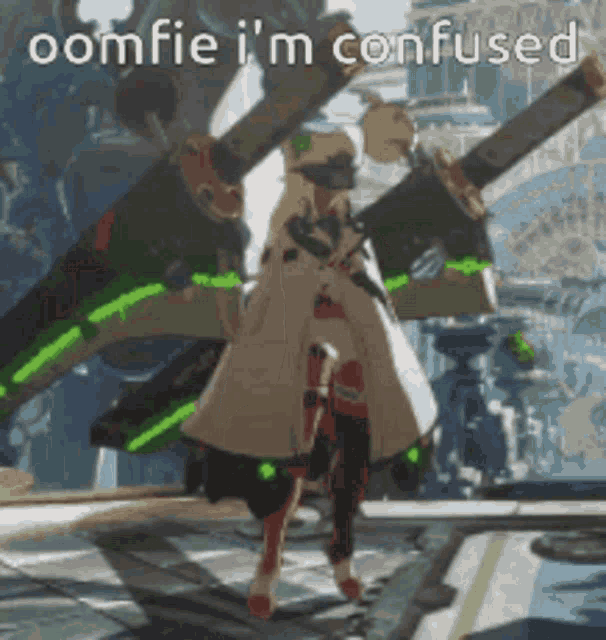 Ramlethal Valentine Guilty Gear Strive GIF - Ramlethal Valentine Guilty Gear Strive Oomfie Im Confused GIFs