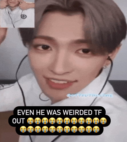 Hongjoong Ateez Even He Was Weirded Tf Out GIF - Hongjoong Ateez Even He Was Weirded Tf Out GIFs