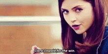 Clara Oswald Doctor Who GIF - Clara Oswald Doctor Who For The Win GIFs