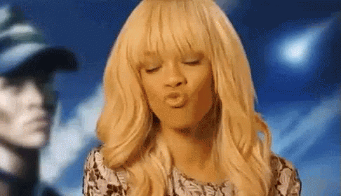 Kissy Face GIF - Rihanna Blowing Kisses Kiss GIFs