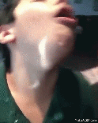 Raw Egg Projectile Vomit GIF - Raw Egg Projectile Vomit Puke GIFs