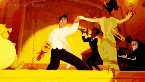 Princess And The Frog Dance GIF
