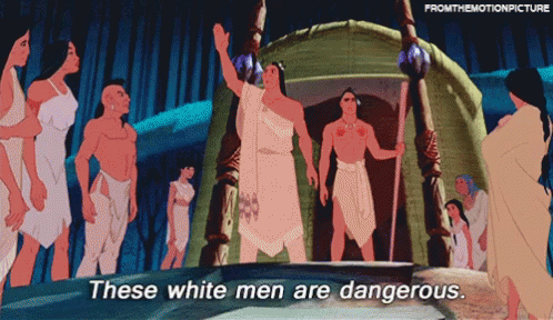 Whitemen Pocahontas GIF