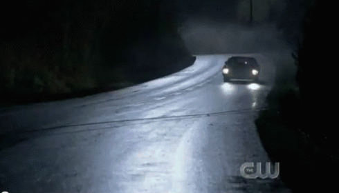 On A Highway To Hell! GIF - Supernatural Highway To Hell Impala GIFs