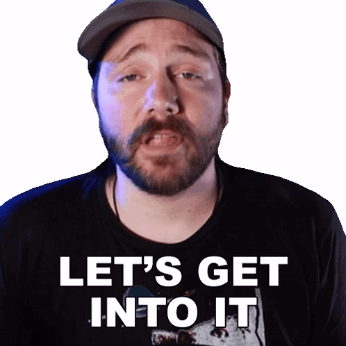 Let'S Get Into It Michael Kupris Sticker - Let's get into it Michael