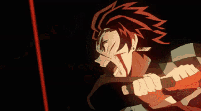 a cartoon of a man with a fire coming out of his mouth .
