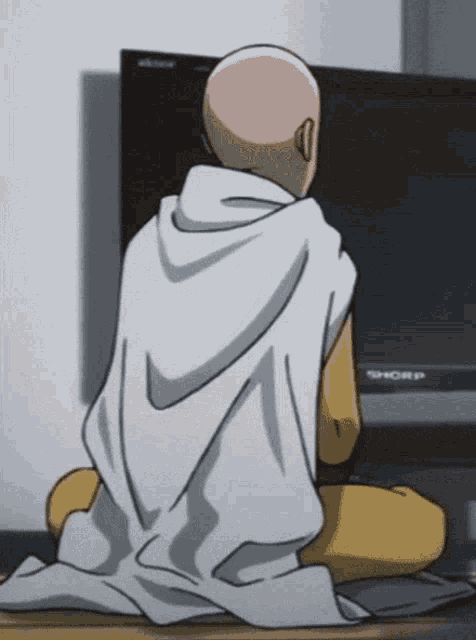 Saitama Bored Saitama GIF - Saitama Bored Saitama Bored One Punch Man GIFs
