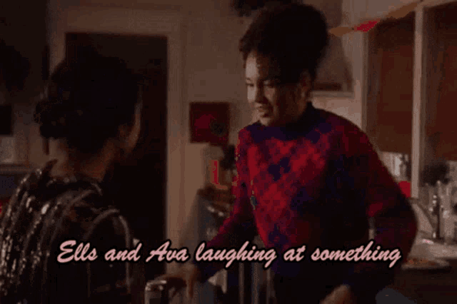 Ava And Ells Laughing GIF