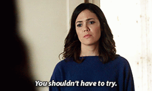 This Is Us Rebecca Pearson GIF - This Is Us Rebecca Pearson You Shouldnt Have To Try GIFs