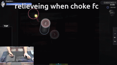 Choke Relieveing GIF - Choke Relieveing Osu GIFs