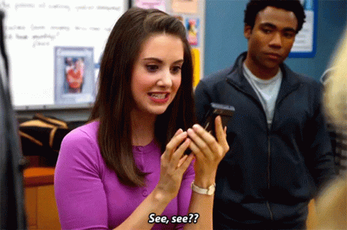 Community See See GIF - Community See See Annie Edison GIFs