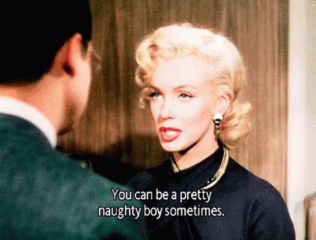 You Can Be Pretty Naughty Marilyn Monroe GIF - You Can Be Pretty Naughty Marilyn Monroe Naughty GIFs