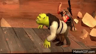 Shrek Bust Down GIF - Shrek Bust Down Dance GIFs