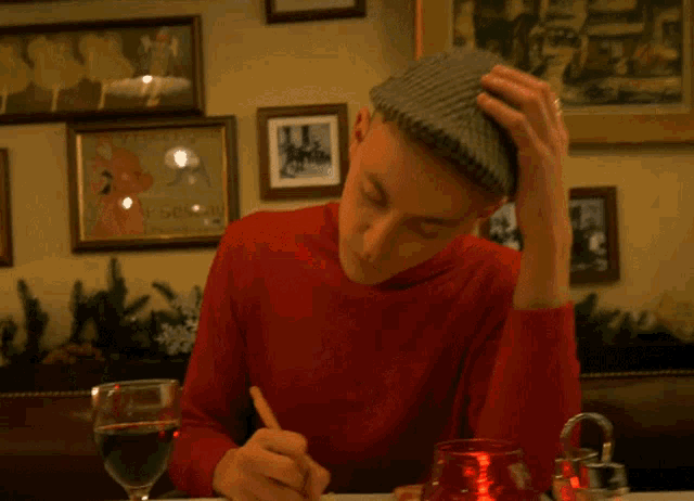 Stressed Out Damon Dominique GIF - Stressed Out Damon Dominique Writing GIFs