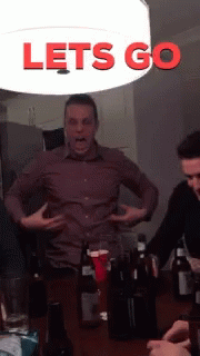 Lets Go Party GIF - Lets Go Party Drinking GIFs