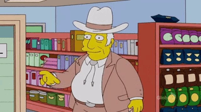 The Simpsons Simpsons GIF - The Simpsons Simpsons Cowboy Hat GIFs