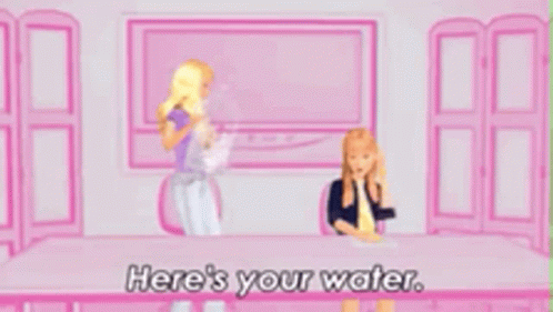 Barbie Water GIF - Barbie Water Angry GIFs
