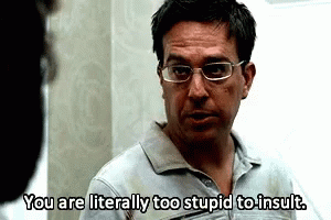 Too Stupid To Insult GIF - Ed Helms Hangover Too Stupid GIFs