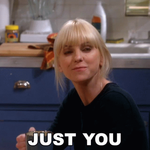 Just You Christy GIF - Just You Christy Anna Faris GIFs