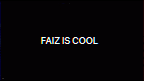 Faiz Faiz Is Cool GIF - Faiz Faiz Is Cool GIFs