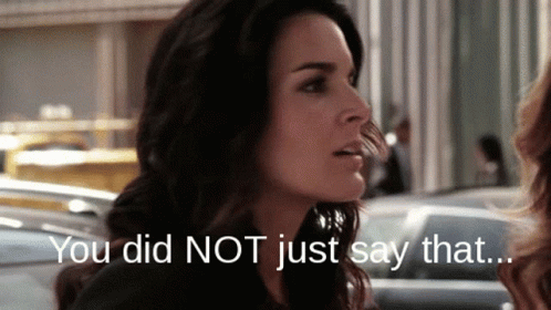 You Did Not Just Say That GIF - You Did Not Just Say That You Didnt GIFs
