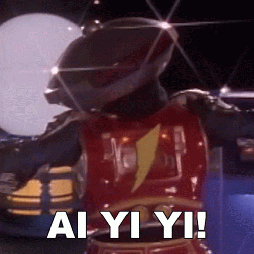 Ay Yi Yi Alpha5 GIF - Ay Yi Yi Alpha5 Mighty Morphin Power Rangers GIFs