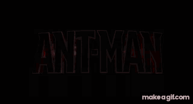 a logo for marvel 's ant-man movie