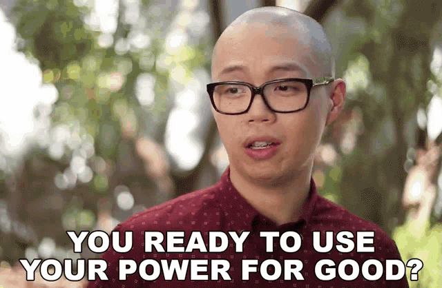 You Ready To Use Your Power For Good Chris Cantada GIF - You Ready To Use Your Power For Good Chris Cantada Chris Cantada Force GIFs