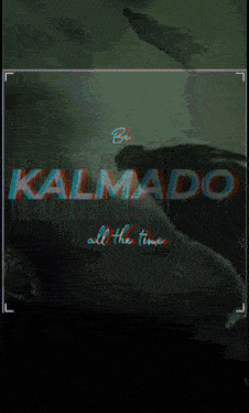 a picture of a woman with the words " kalmado anne " on the bottom right