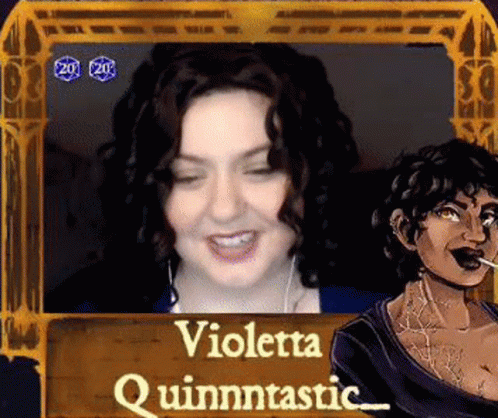 Quinnntastic Violetta GIF - Quinnntastic Violetta Laugh GIFs