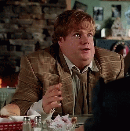 Excited Tommy Boy GIF - Excited Tommy Boy Chris Farley GIFs