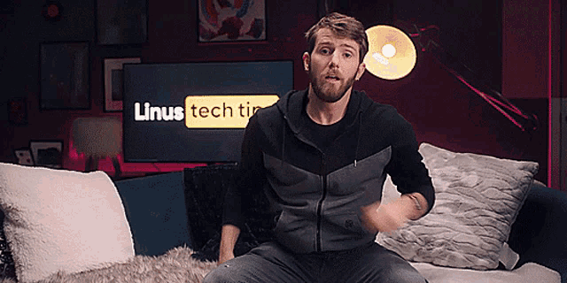 Linus Tech Tips Ltt GIF - Linus Tech Tips Ltt Undressing GIFs