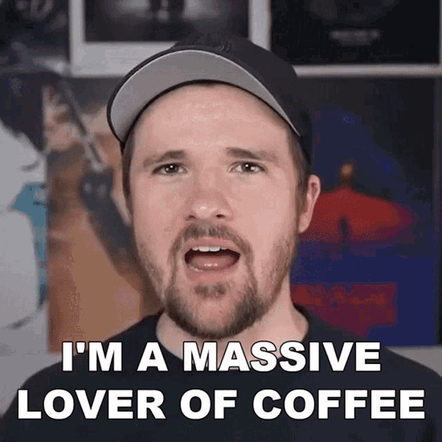 Im A Massive Lover Of Coffee Jimmy GIF - Im A Massive Lover Of Coffee Jimmy Elvis The Alien GIFs