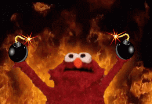 Elmo Fire GIF
