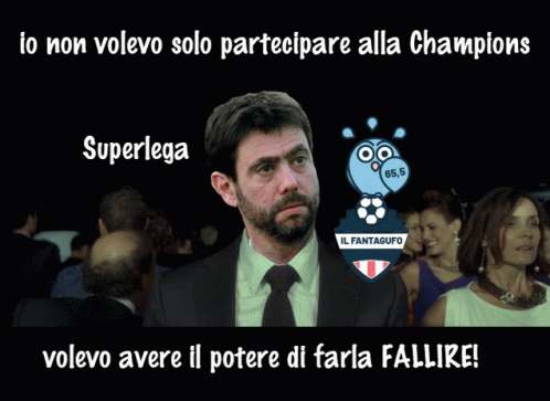 Superlega Agnelli GIF - Superlega Agnelli Juventus GIFs
