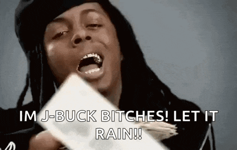 Money Rain GIF