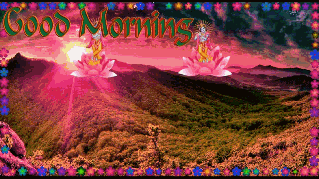 Jai Sh Krishna Good Morning GIF - Jai Sh Krishna Good Morning Change Color GIFs