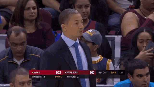 Ty Lue Ring GIF - Ty Lue Ring Wtf GIFs