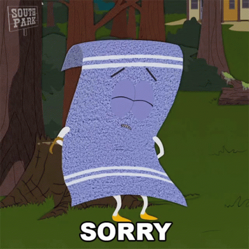 Sorry Towelie GIF - Sorry Towelie South Park GIFs