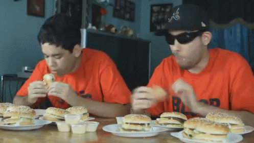 Mcdonalds Big Mac Eating Competition! GIF - Comedy Big Mac GIFs