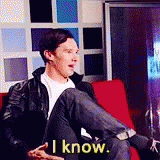 Benedict Cumberbatch I Know GIF - Benedict Cumberbatch I Know Sherlock GIFs