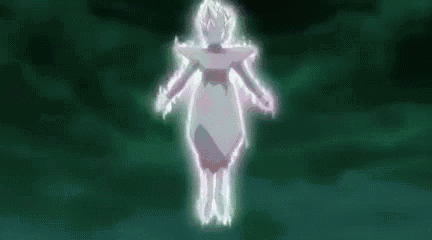 a silhouette of a person standing in the dark with the words `` rindanle reverencia '' written on the bottom .