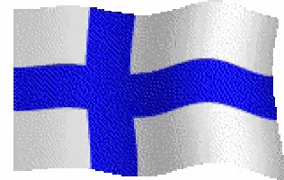 a white and blue flag with a cross on it