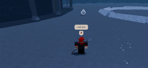 a person in a red and white outfit is fishing in a video game